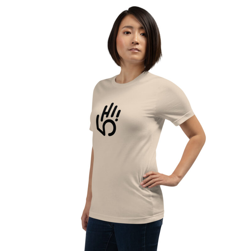 Hi! 5 Unisex-T-Shirt – T-Shirts – klamottn.de