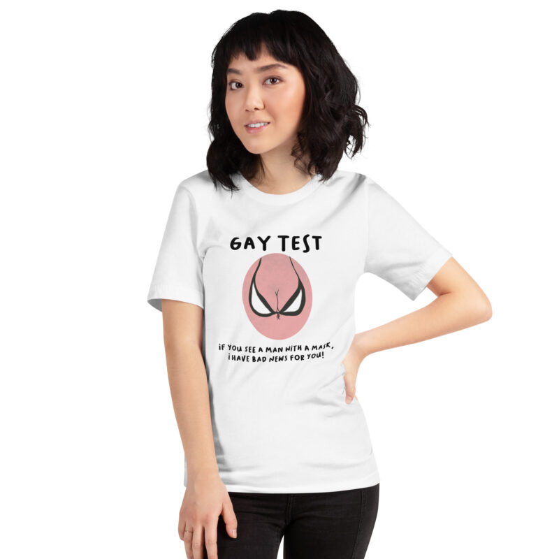 Gay Test Unisex-T-Shirt – T-Shirts – klamottn.de
