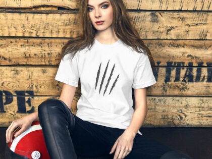 Kratzspuren Unisex-T-Shirt – T-Shirts – klamottn.de Kratzspuren Unisex-T-Shirt – T-Shirts – klamottn.de