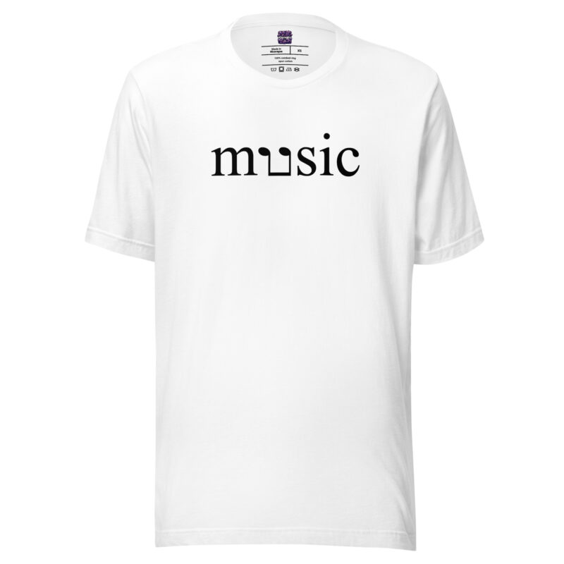 Music Note – Klang im Detail Unisex-T-Shirt – T-Shirts – klamottn.de