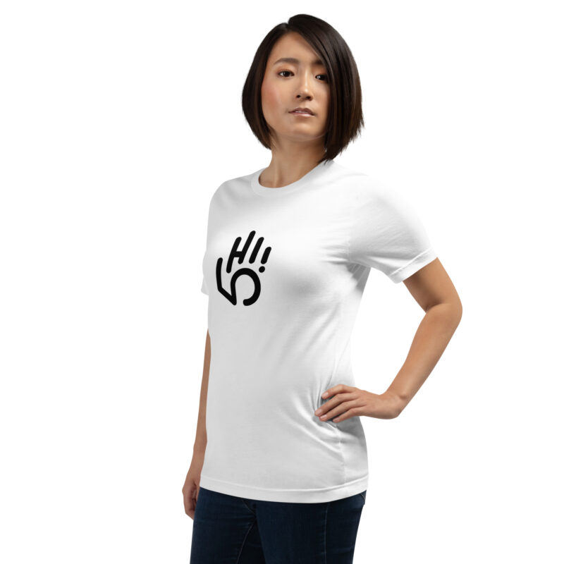 Hi! 5 Unisex-T-Shirt – T-Shirts – klamottn.de