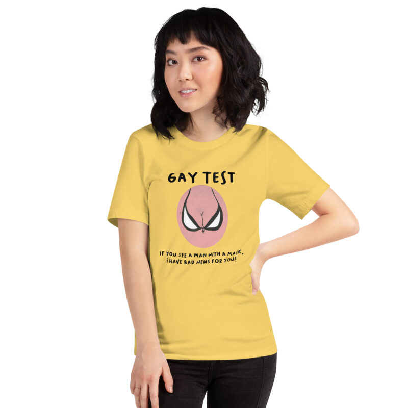 Gay Test Unisex-T-Shirt – T-Shirts – klamottn.de