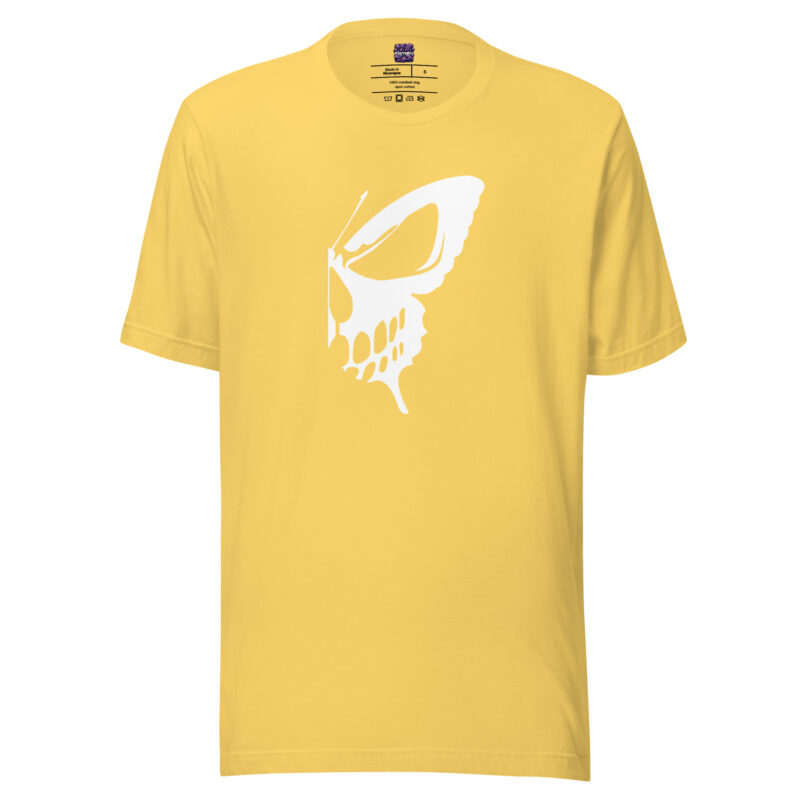 Schmetterling Schädel Unisex-T-Shirt