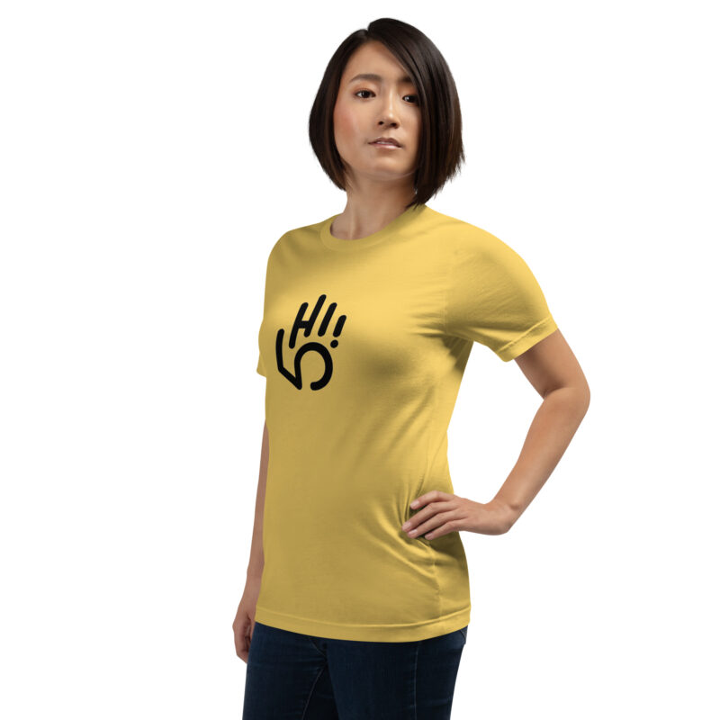 Hi! 5 Unisex-T-Shirt – T-Shirts – klamottn.de