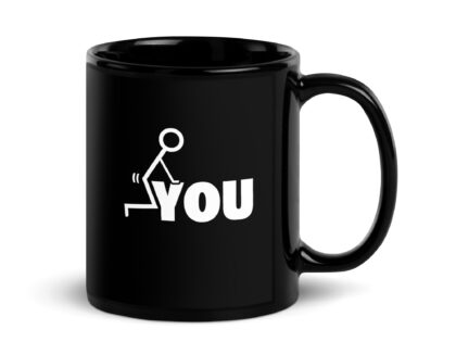 Schwarze glänzende Fuck you Tasse – Home & Living – klamottn.de Schwarze glänzende Fuck you Tasse – Home & Living – klamottn.de