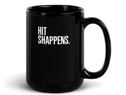 Schwarze glänzende Hit Shappens Tasse – Home & Living – klamottn.de Schwarze glänzende Hit Shappens Tasse – Home & Living – klamottn.de