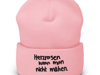 Herzrasen kann man nicht mähen Beanie – Accessoires – klamottn.de Herzrasen kann man nicht mähen Beanie – Accessoires – klamottn.de