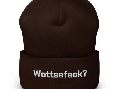 Wottsefack? Beanie – Accessoires – klamottn.de