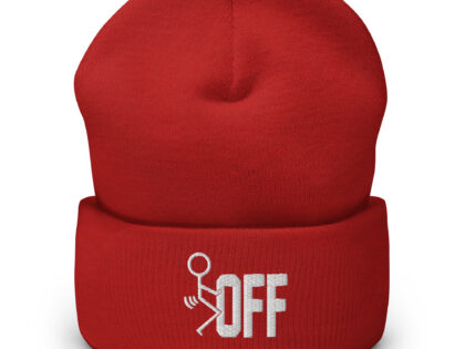 Fuck Off Beanie – Accessoires – klamottn.de Fuck Off Beanie – Accessoires – klamottn.de