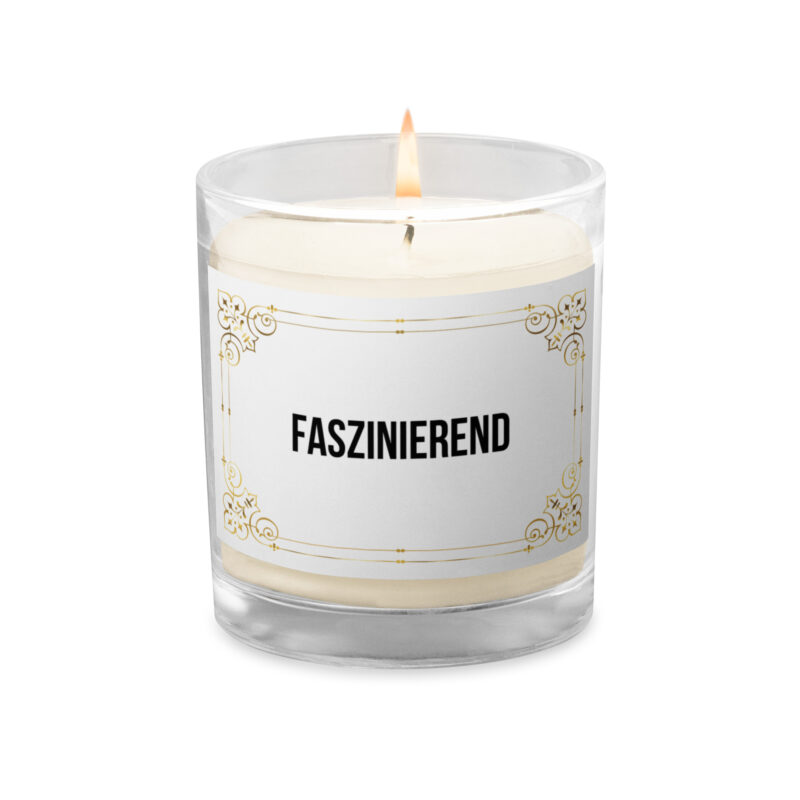 Faszinierend Sojawachs-Kerze im Glas – Home & Living – klamottn.de
