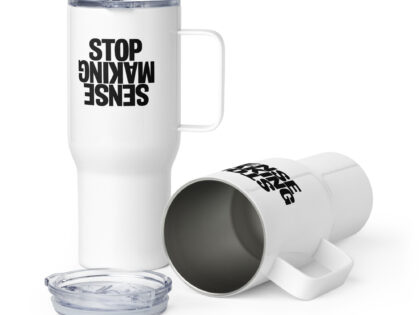 Stop Making Sense Reisebecher mit Griff – Accessoires – klamottn.de Stop Making Sense Reisebecher mit Griff – Accessoires – klamottn.de