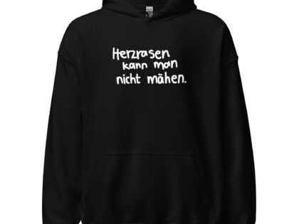 Herzrasen kann man nicht mähen Unisex-Hoodie – Hoodies – klamottn.de Herzrasen kann man nicht mähen Unisex-Hoodie – Hoodies – klamottn.de