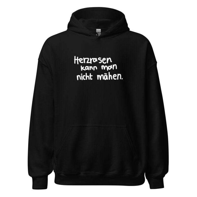 Herzrasen kann man nicht mähen Unisex-Hoodie – Hoodies – klamottn.de