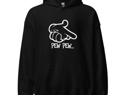 Pew Pew... Hand Unisex-Hoodie – Hoodies – klamottn.de Pew Pew... Hand Unisex-Hoodie – Hoodies – klamottn.de