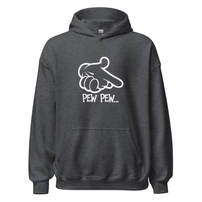 Pew Pew... Hand Unisex-Hoodie – Hoodies – klamottn.de