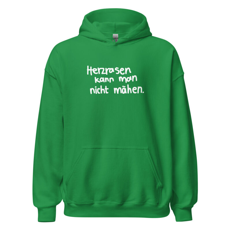 Herzrasen kann man nicht mähen Unisex-Hoodie – Hoodies – klamottn.de