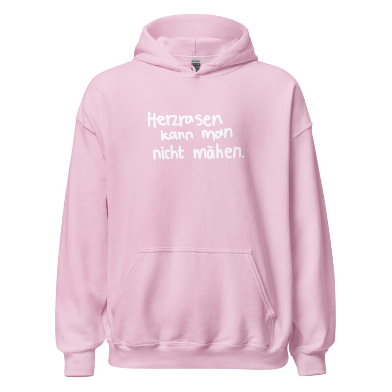 Herzrasen kann man nicht mähen Unisex-Hoodie – Hoodies – klamottn.de
