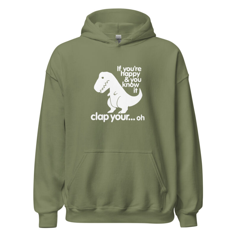 Dino Clap Fail Unisex-Hoodie – Hoodies – klamottn.de
