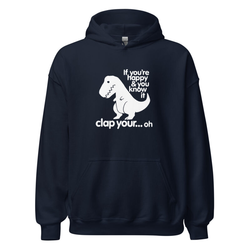 Dino Clap Fail Unisex-Hoodie – Hoodies – klamottn.de