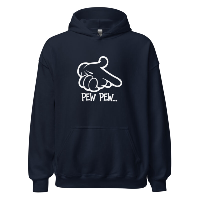 Pew Pew... Hand Unisex-Hoodie – Hoodies – klamottn.de