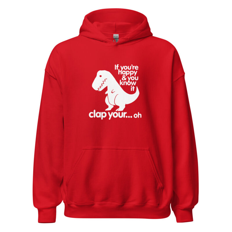 Dino Clap Fail Unisex-Hoodie – Hoodies – klamottn.de