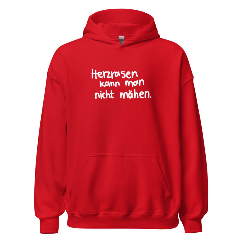 Herzrasen kann man nicht mähen Unisex-Hoodie – Hoodies – klamottn.de