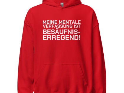 Meine mentale Verfassung ist besäufniserregend Unisex-Hoodie – Hoodies – klamottn.de Meine mentale Verfassung ist besäufniserregend Unisex-Hoodie – Hoodies – klamottn.de