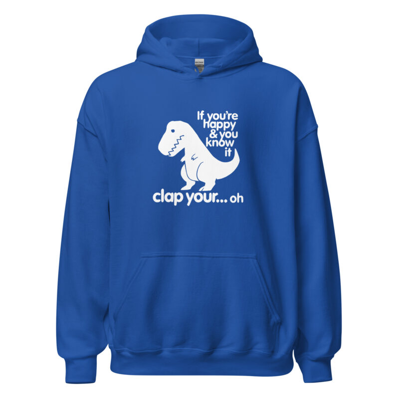 Dino Clap Fail Unisex-Hoodie – Hoodies – klamottn.de