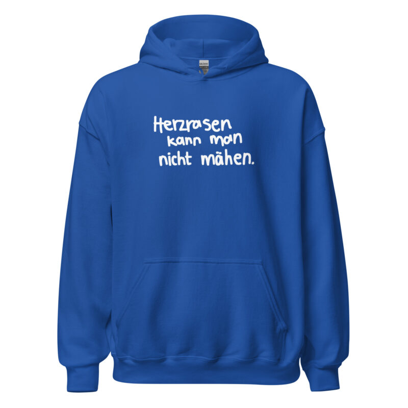 Herzrasen kann man nicht mähen Unisex-Hoodie – Hoodies – klamottn.de