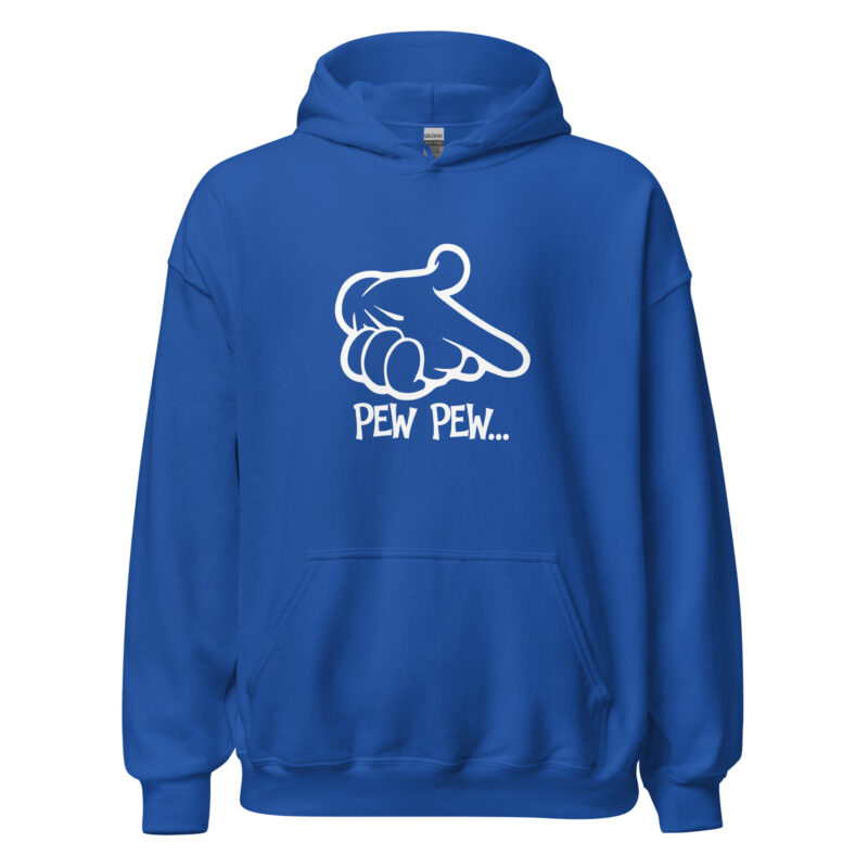 Pew Pew... Hand Unisex-Hoodie – Hoodies – klamottn.de