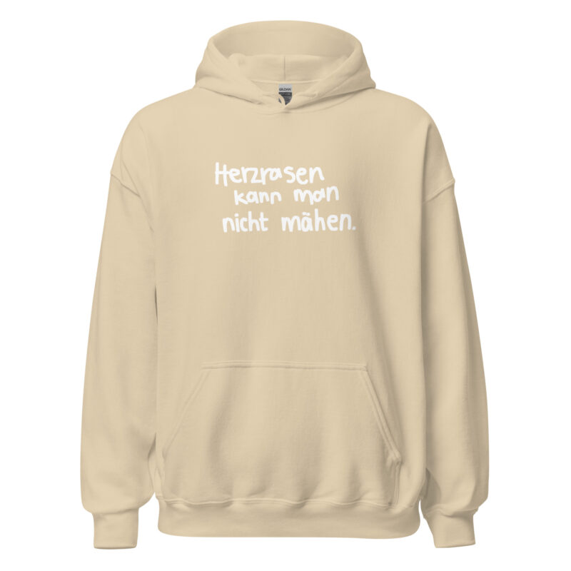 Herzrasen kann man nicht mähen Unisex-Hoodie – Hoodies – klamottn.de