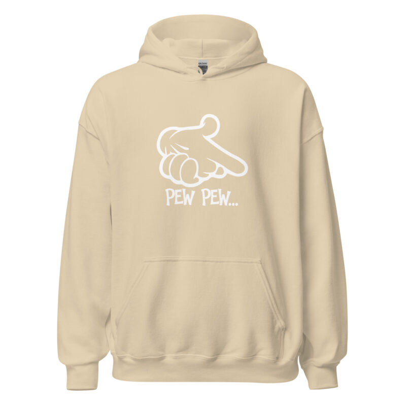 Pew Pew... Hand Unisex-Hoodie – Hoodies – klamottn.de