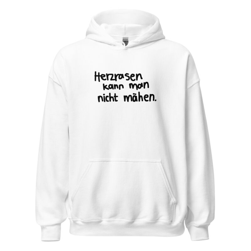 Herzrasen kann man nicht mähen Unisex-Hoodie – Hoodies – klamottn.de