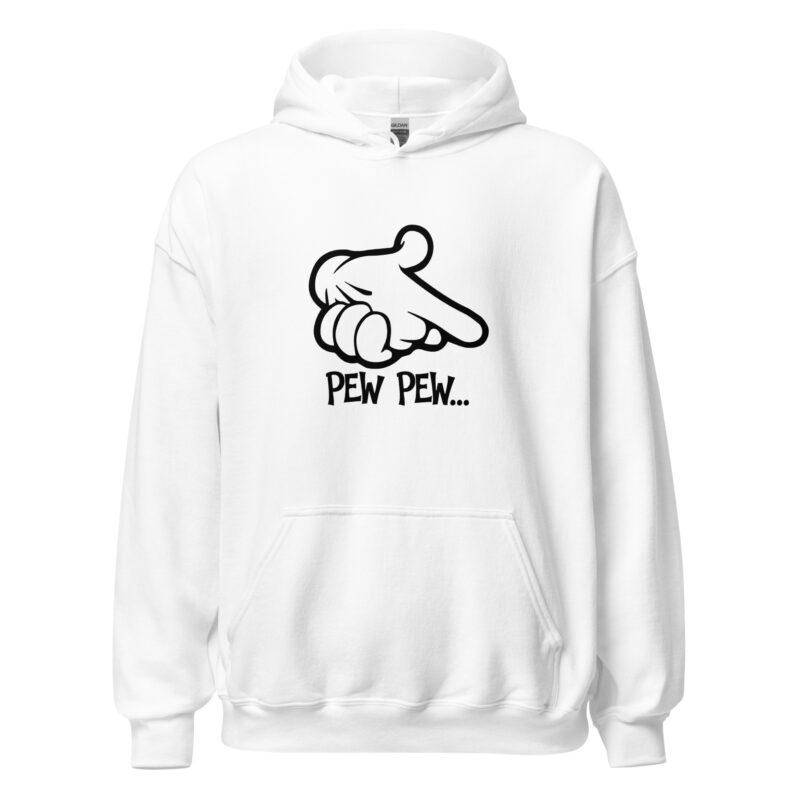 Pew Pew... Hand Unisex-Hoodie – Hoodies – klamottn.de