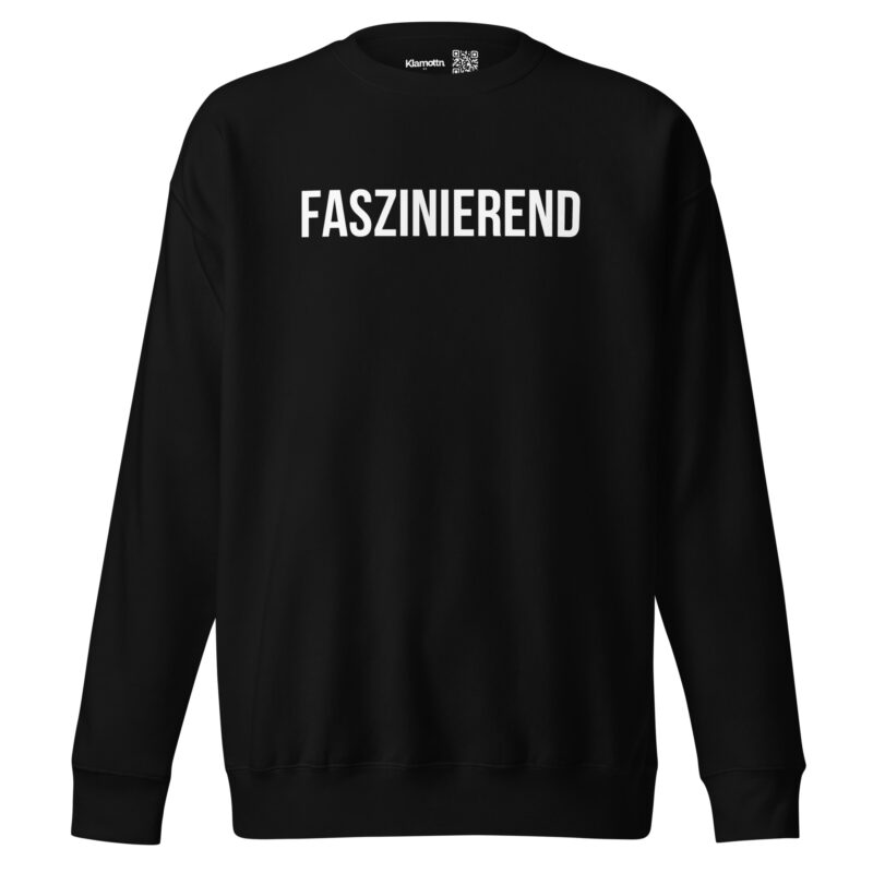 Faszinierend Unisex-Sweatshirt