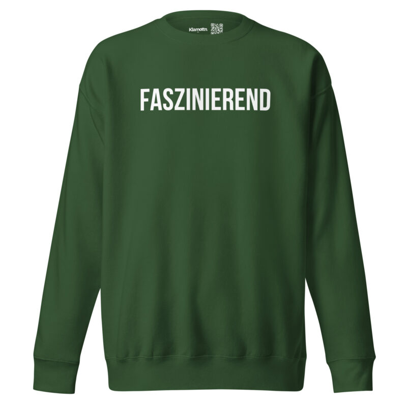 Faszinierend Unisex-Sweatshirt