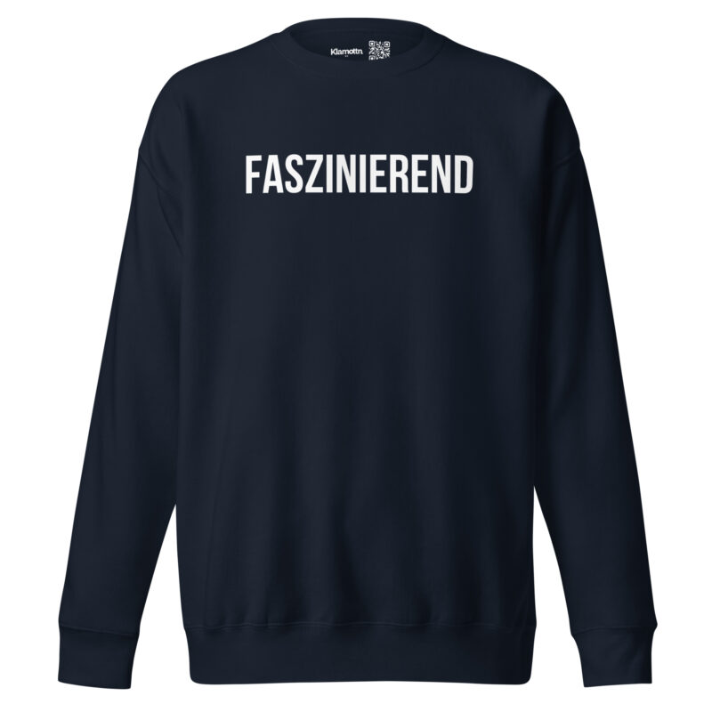 Faszinierend Unisex-Sweatshirt