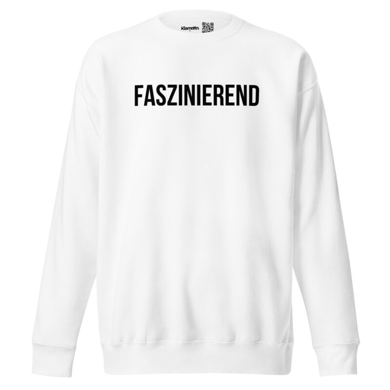 Faszinierend Unisex-Sweatshirt