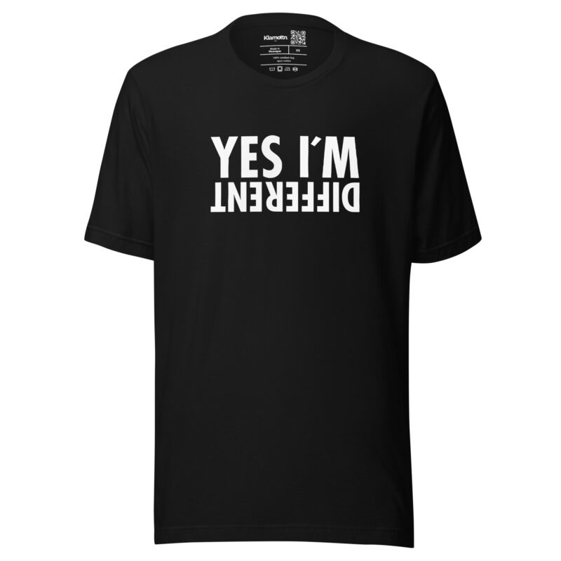 Yes I'm Different Unisex-T-Shirt – T-Shirts – klamottn.de