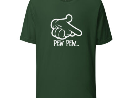 Pew Pew... Hand Unisex-T-Shirt – T-Shirts – klamottn.de Pew Pew... Hand Unisex-T-Shirt – T-Shirts – klamottn.de