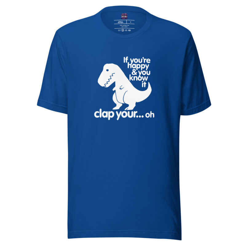 Dino Clap Fail Unisex-T-Shirt