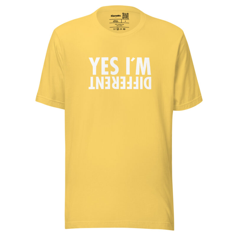 Yes I'm Different Unisex-T-Shirt – T-Shirts – klamottn.de
