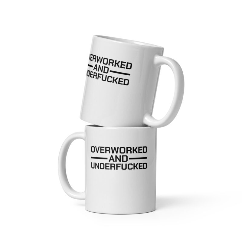 Overworked and Underfucked Tasse – Home & Living – klamottn.de