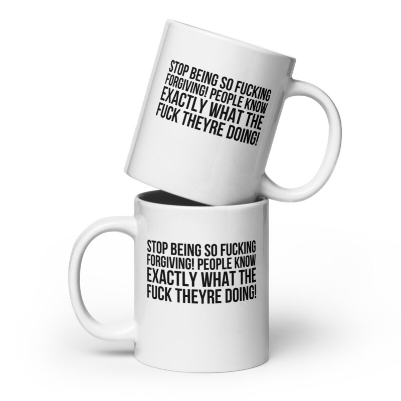 Stop being so fucking forgiving Tasse