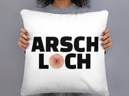 Arschloch Basic-Kissen – Home & Living – klamottn.de Arschloch Basic-Kissen – Home & Living – klamottn.de