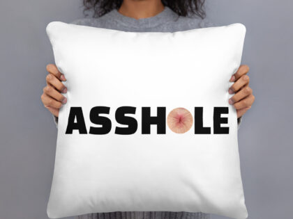 Asshole Basic-Kissen – Home & Living – klamottn.de Asshole Basic-Kissen – Home & Living – klamottn.de