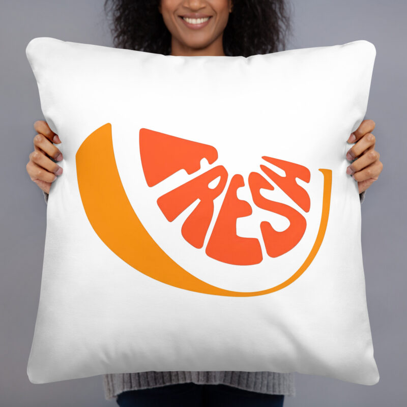 Fresh Orange Basic-Kissen