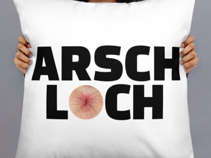 Arschloch Basic-Kissen – Home & Living – klamottn.de Arschloch Basic-Kissen – Home & Living – klamottn.de