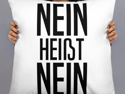 Nein heißt Nein Basic-Kissen – Home & Living – klamottn.de Nein heißt Nein Basic-Kissen – Home & Living – klamottn.de