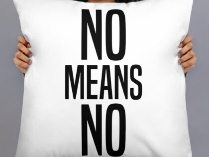 No means No Basic-Kissen – Home & Living – klamottn.de No means No Basic-Kissen – Home & Living – klamottn.de